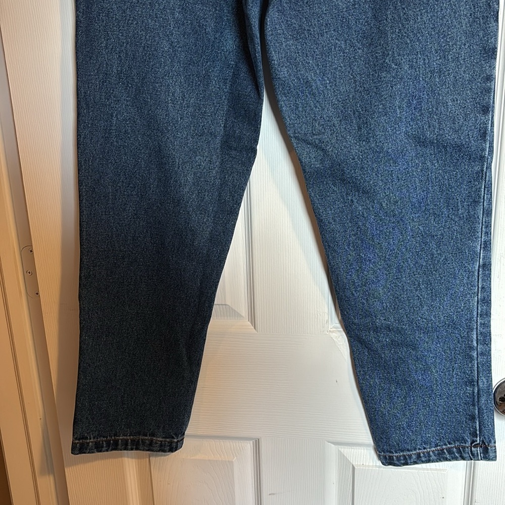 Lucy & Yack Classic High-Rise Women's Blue Denim Jeans 28R - Picture 7 of 12